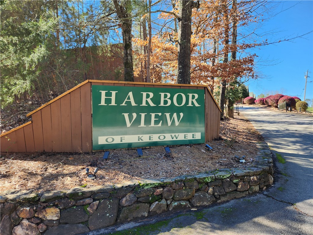 312 Killdevil Hill, Unit A Six Mile, SC 29682 - Photo 27 of 44 Harbor View of Keowee Entry Sign off Hwy 183 Picke