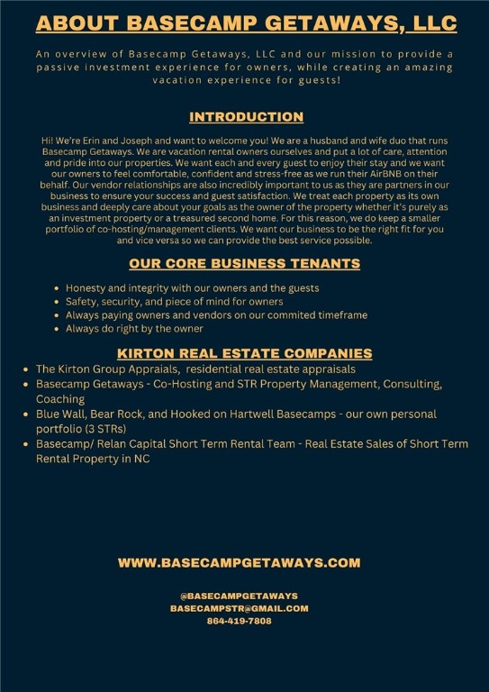 312 Killdevil Hill, Unit A Six Mile, SC 29682 - Photo 41 of 44 Rental Projections provided by property mgr for yo