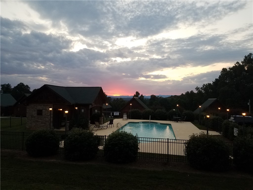 312 Killdevil Hill, Unit A Six Mile, SC 29682 - Photo 42 of 44 Sunset Views from your patio.