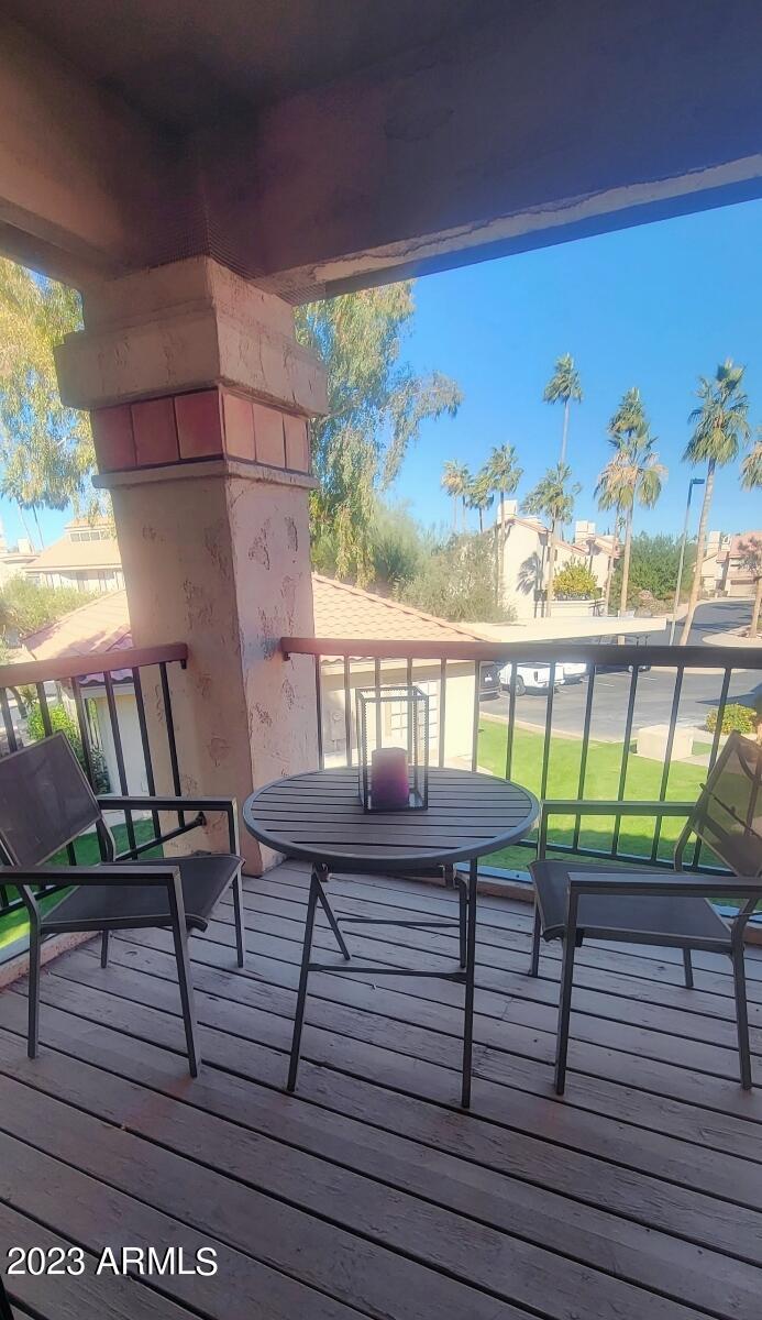 9711 East Mountain View Road, Unit 2500 Scottsdale, AZ 85258 - Photo 17 of 17 a view of a outdoor seating area