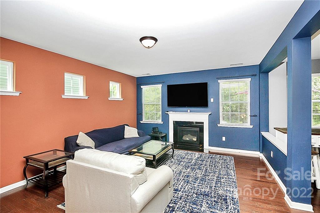 78134 Rillstone Drive Lancaster, SC 29720 - Photo 13 of 26 a living room with furniture and a fireplace