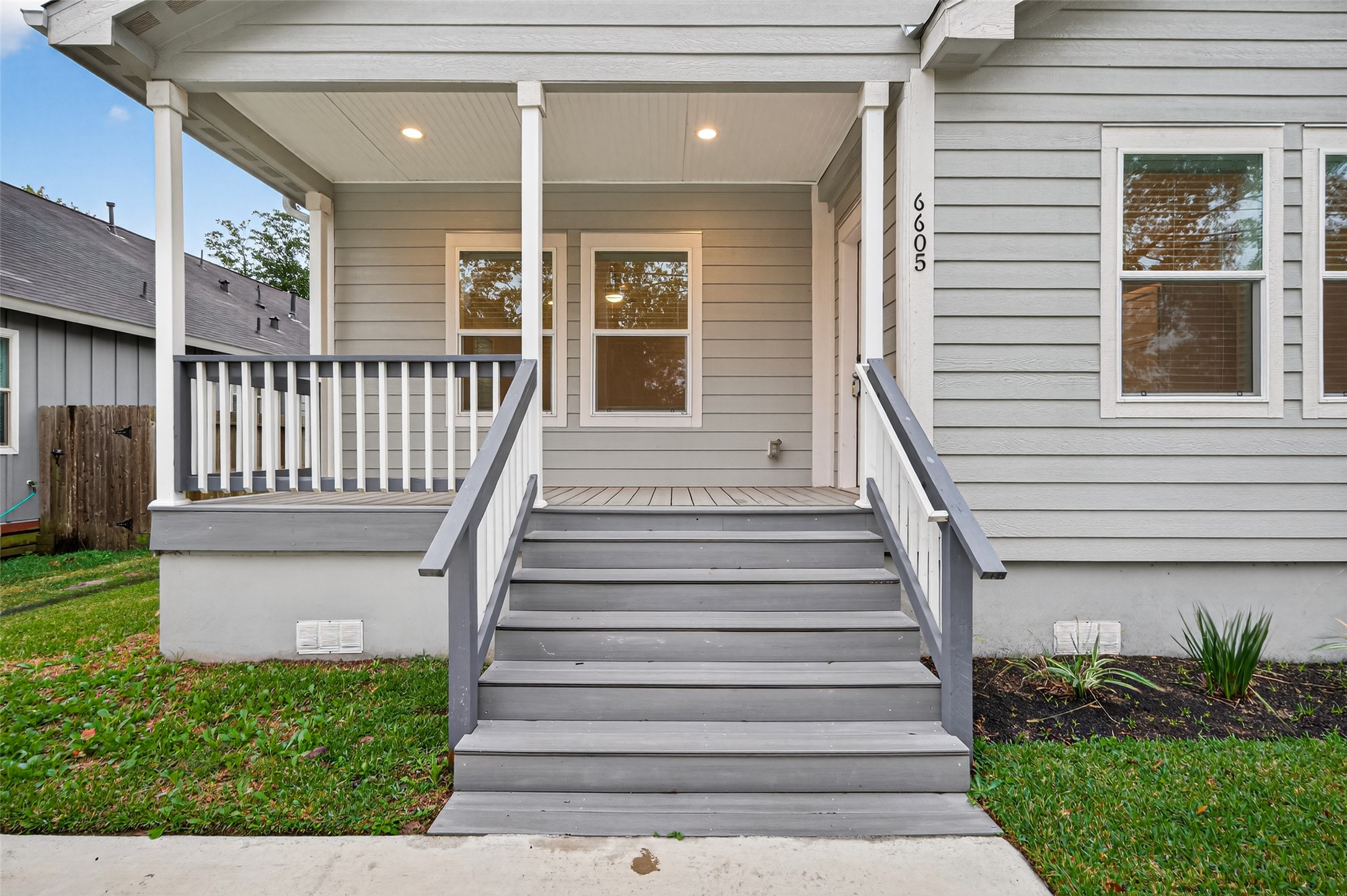 6605 Greenhurst Street Houston, TX 77091 - Photo 8 of 41 a view of a house with a yard