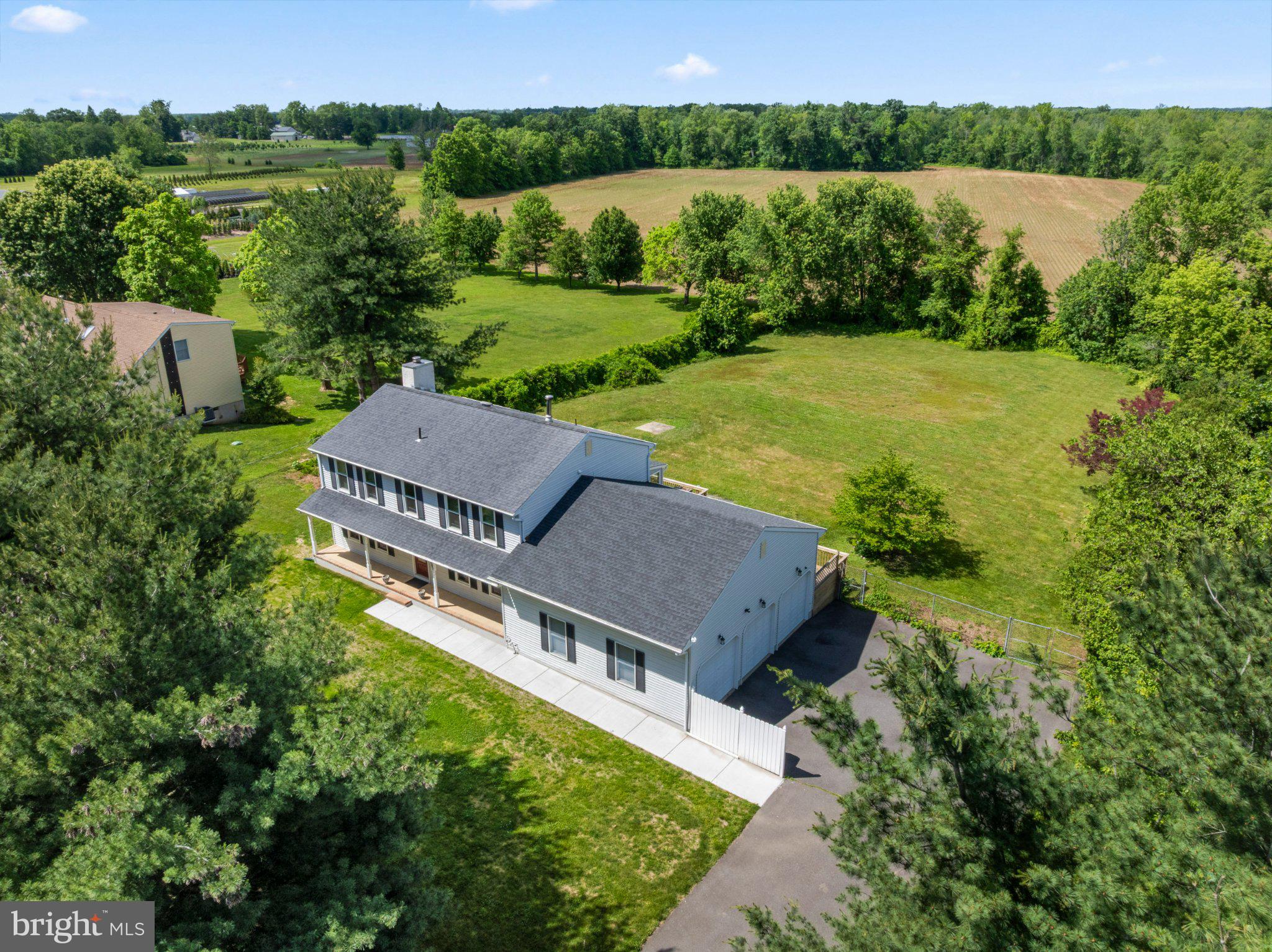 607 Chesterfield Arneytown Road Chesterfield, NJ 08515 - Photo 45 of 57 Charming home amid lush greenery.