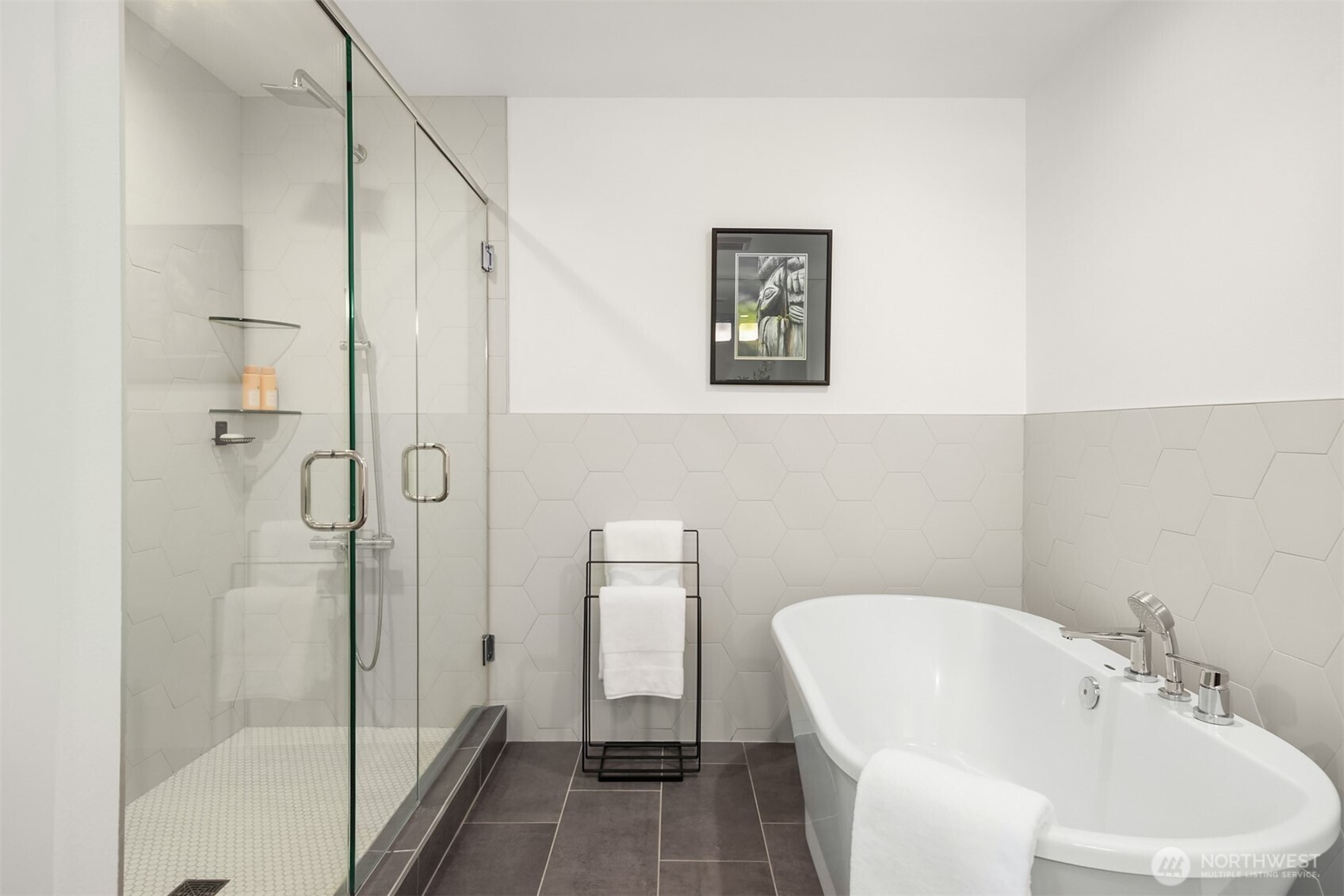 13532 Phelps Road Northeast Bainbridge Island, WA 98110 - Photo 24 of 35 a bathroom with a toilet and a shower