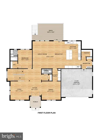 a picture of a floor plan