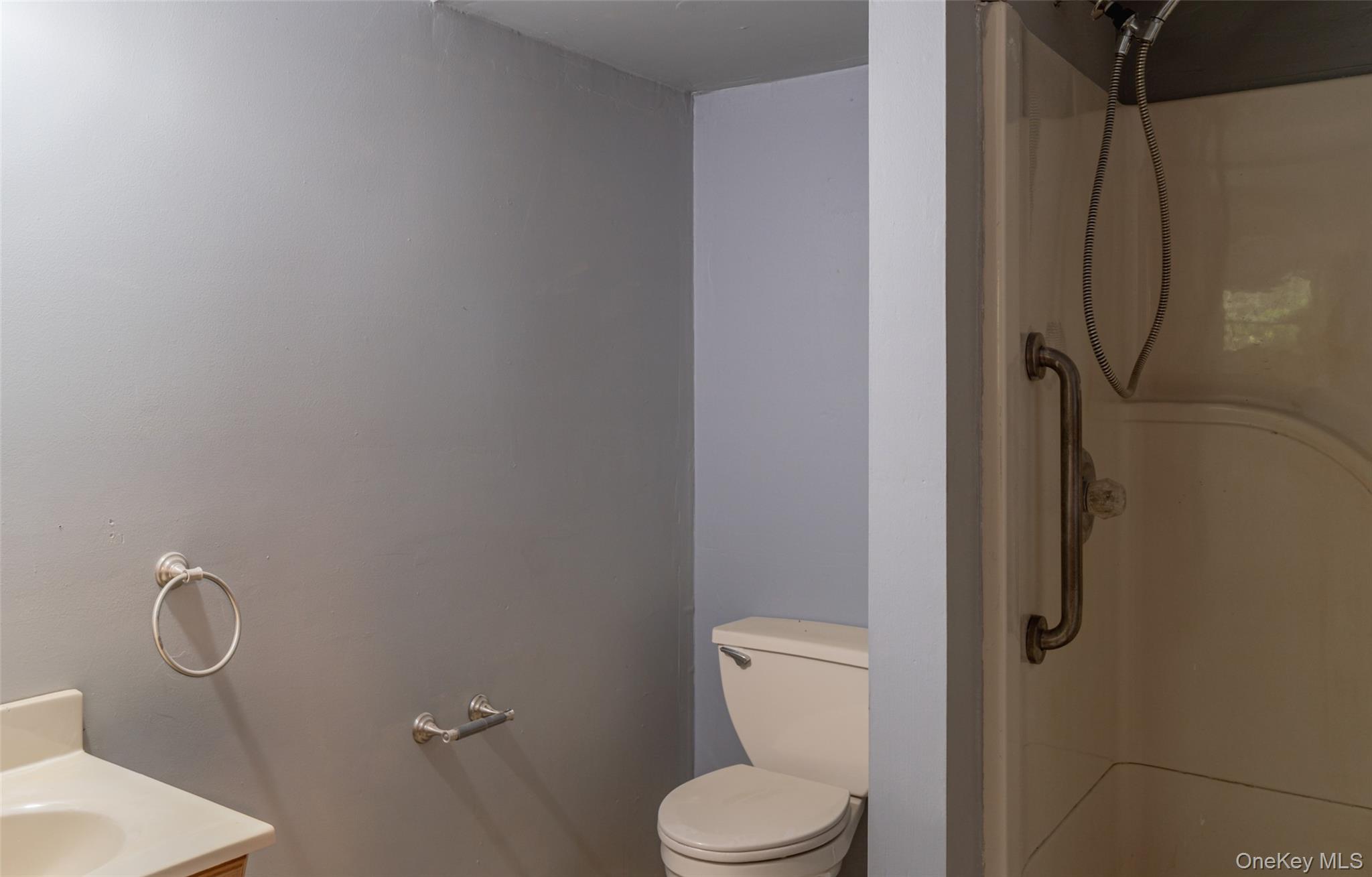 182 Frey Road Pine Bush, NY 12566 - Photo 22 of 33 a white toilet sitting next to a shower