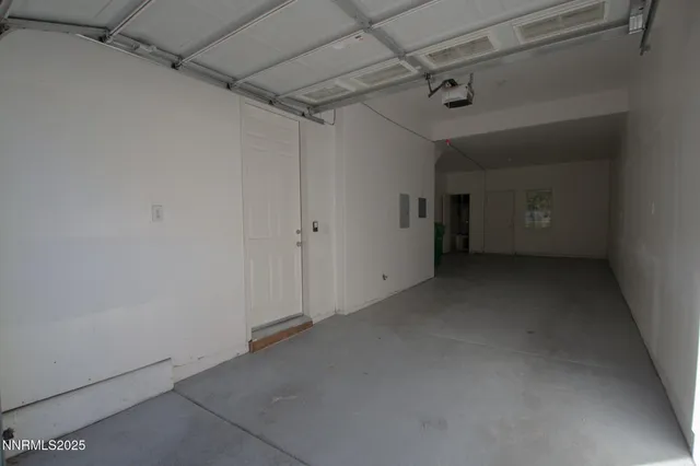 a view of a room with an empty space
