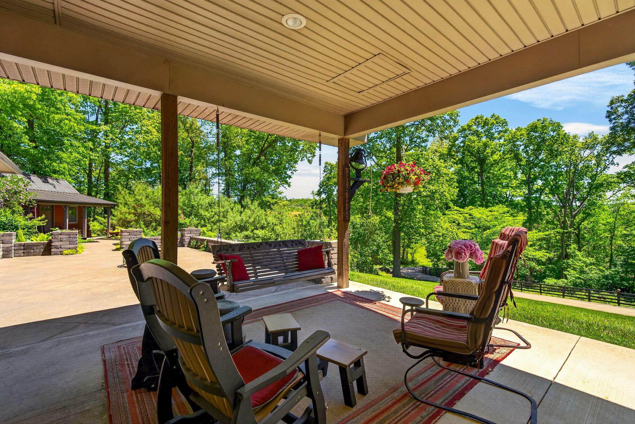 2198 Adelphia State Road Wellston, OH 45692 - Photo 12 of 53 12. Front Porch and Patio 5