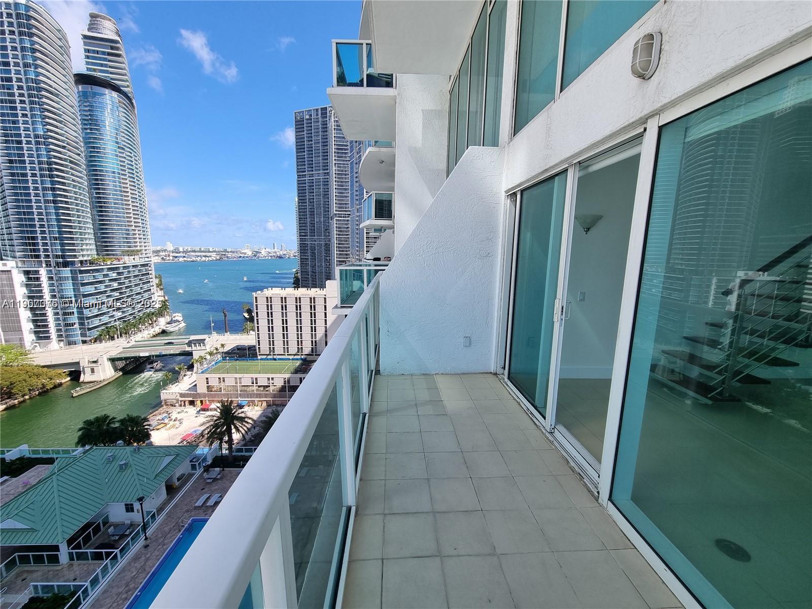 41 Southeast 5th Street, Unit 1217 Miami, FL 33131 - Photo 16 of 24 a view of balcony and deck