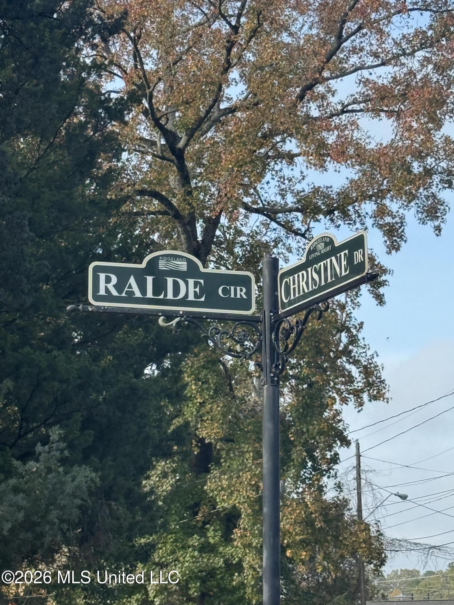 655 Ralde Circle Ridgeland, MS 39157 - Photo 28 of 28 Street Sign