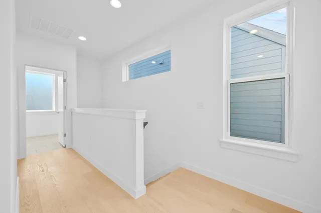 a view of empty room