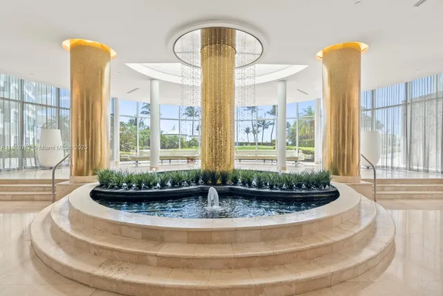 a view of a city with tall buildings