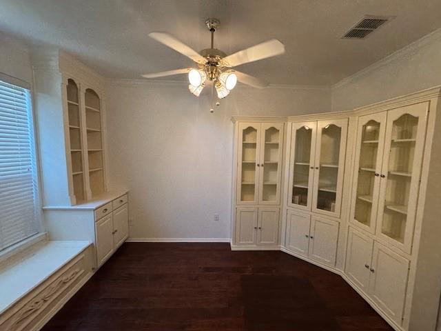 6437 Landmark Trail The Colony, TX 75056 - Photo 4 of 17 an empty room with windows and ceiling fan