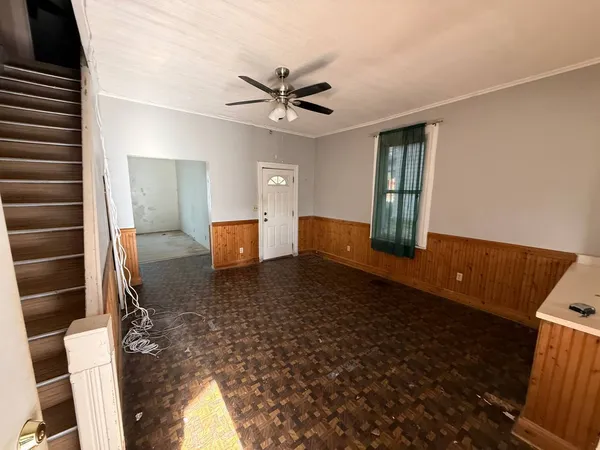 a view of a living room