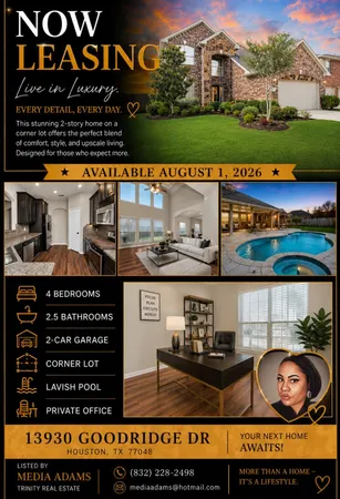 $3,300 | 13930 Goodridge Drive, Houston, TX 77048