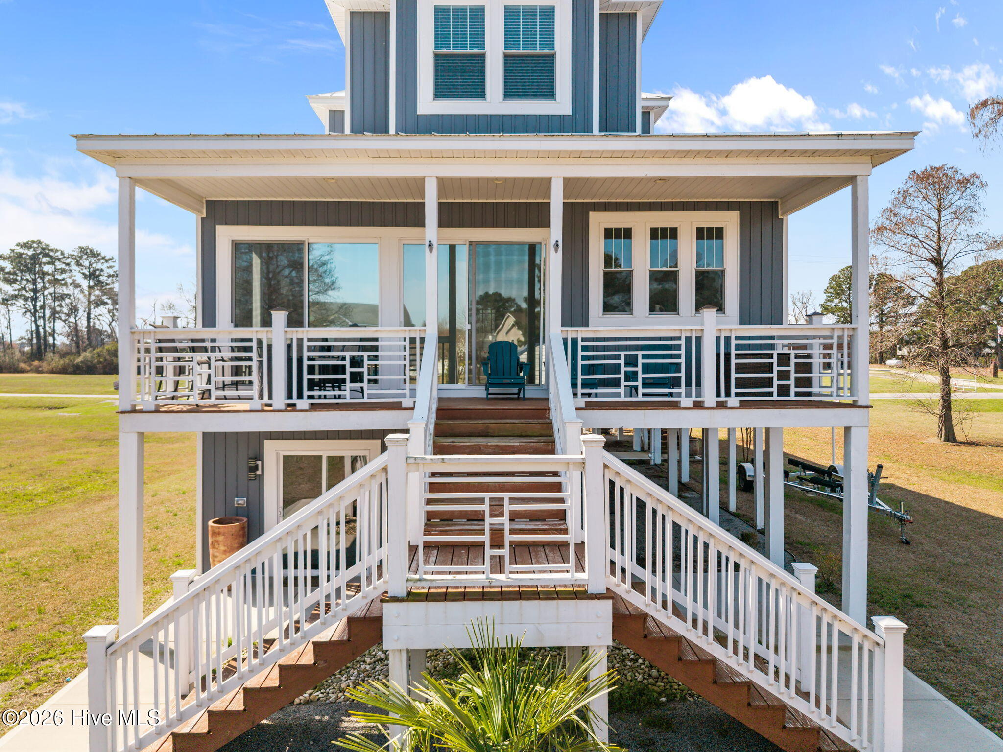 3093 Whichards Beach Road Chocowinity, NC 27817 - Photo 38 of 53 Beautiful Rear Elevation