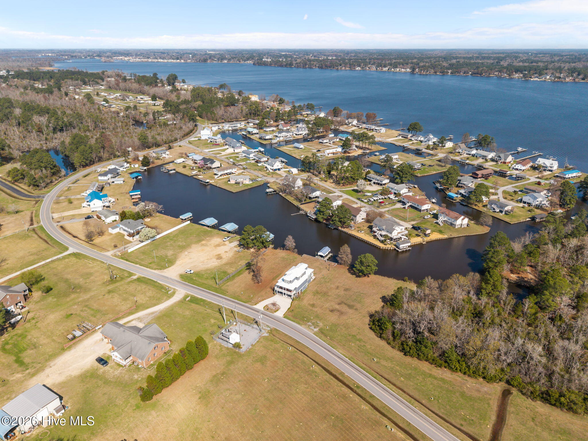 3093 Whichards Beach Road Chocowinity, NC 27817 - Photo 51 of 53 Aerial View 2