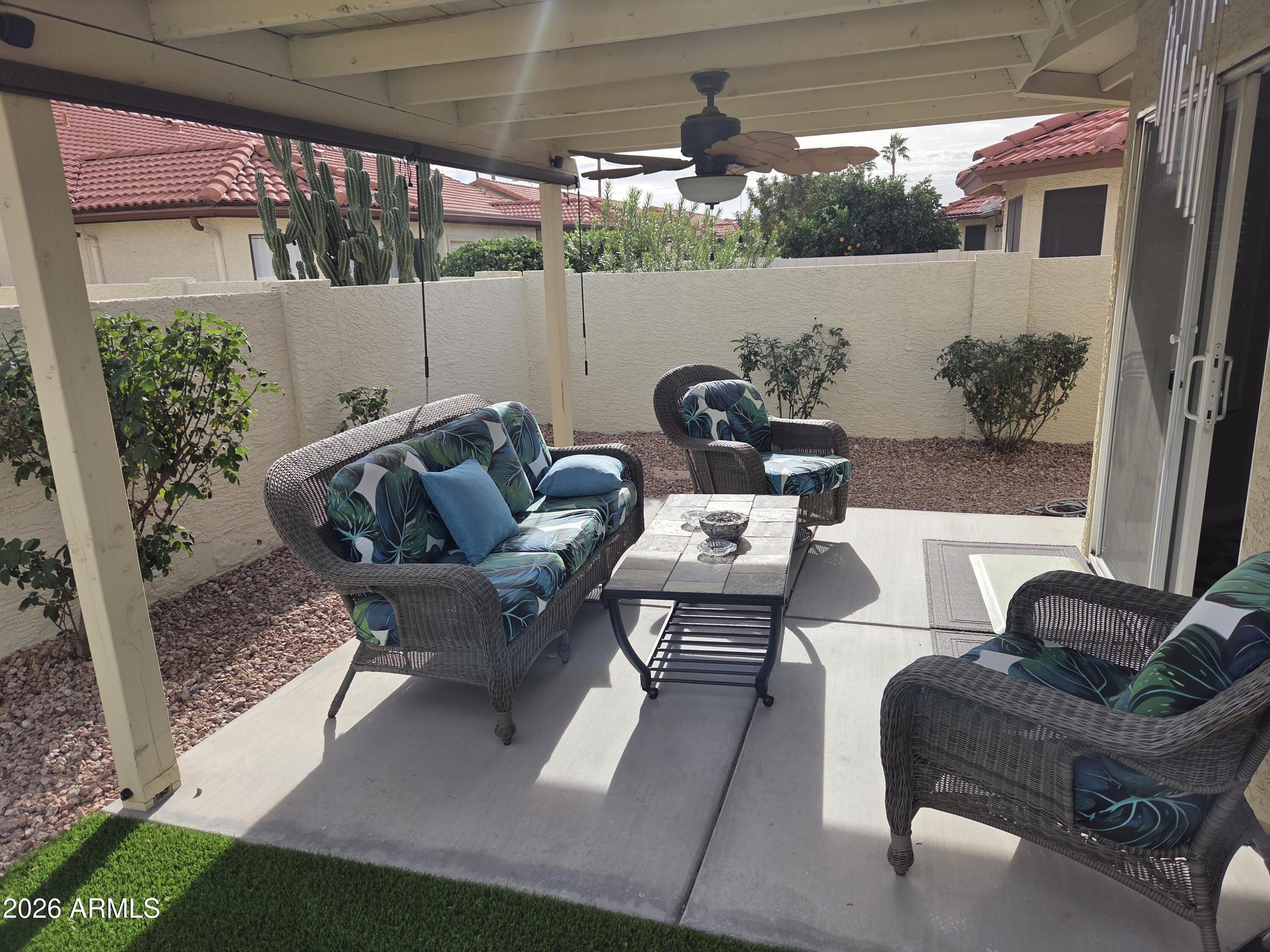 542 South Higley Road, Unit 53 Mesa, AZ 85206 - Photo 20 of 23 Covered Patio
