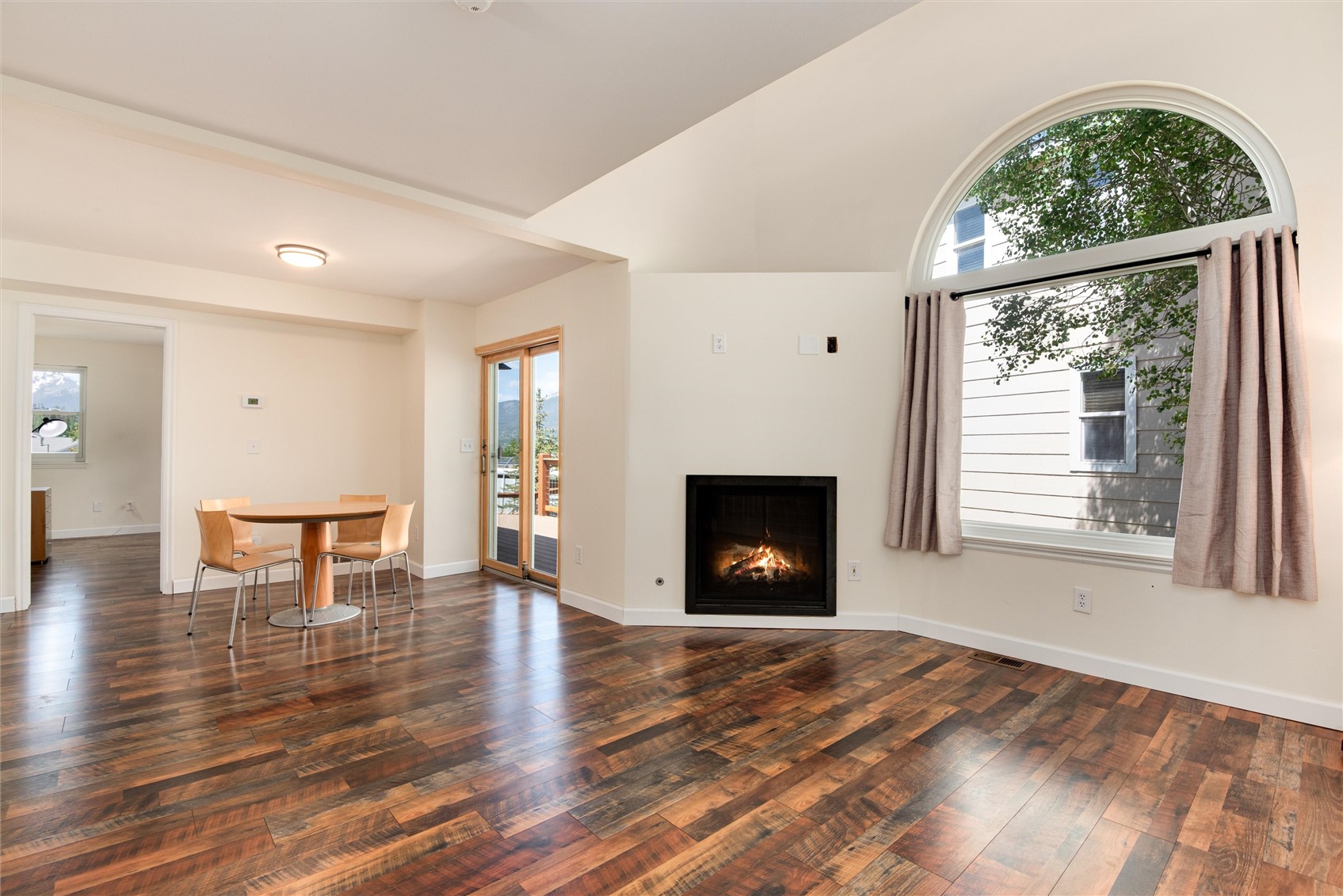 New floors, fireplace, paint and many more updates!