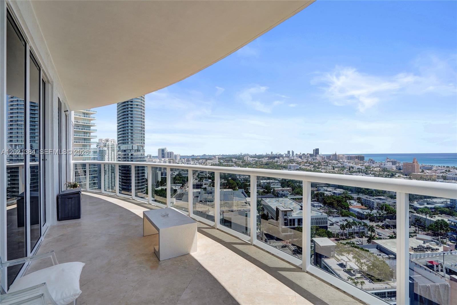 400 Alton Road, Unit PH11 Miami Beach, FL 33139 - Photo 24 of 49 a view of city from balcony