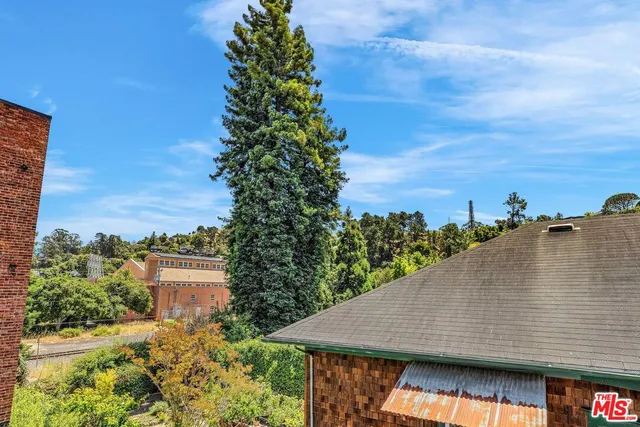 a terrace view with two chairs