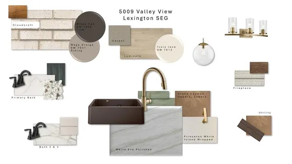 a picture of a table and a painting on the wall