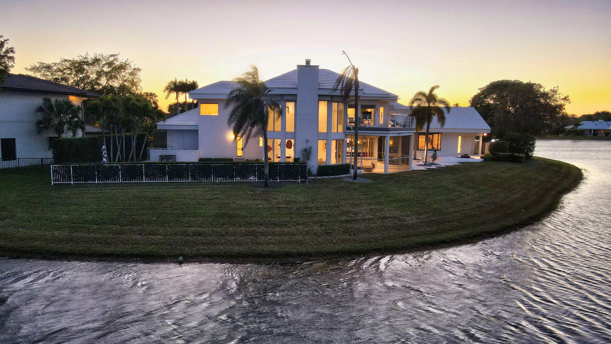 3205 St Charles Place Boca Raton, FL 33434 - Photo 19 of 84 Twilight at the end of the cul-de-sac