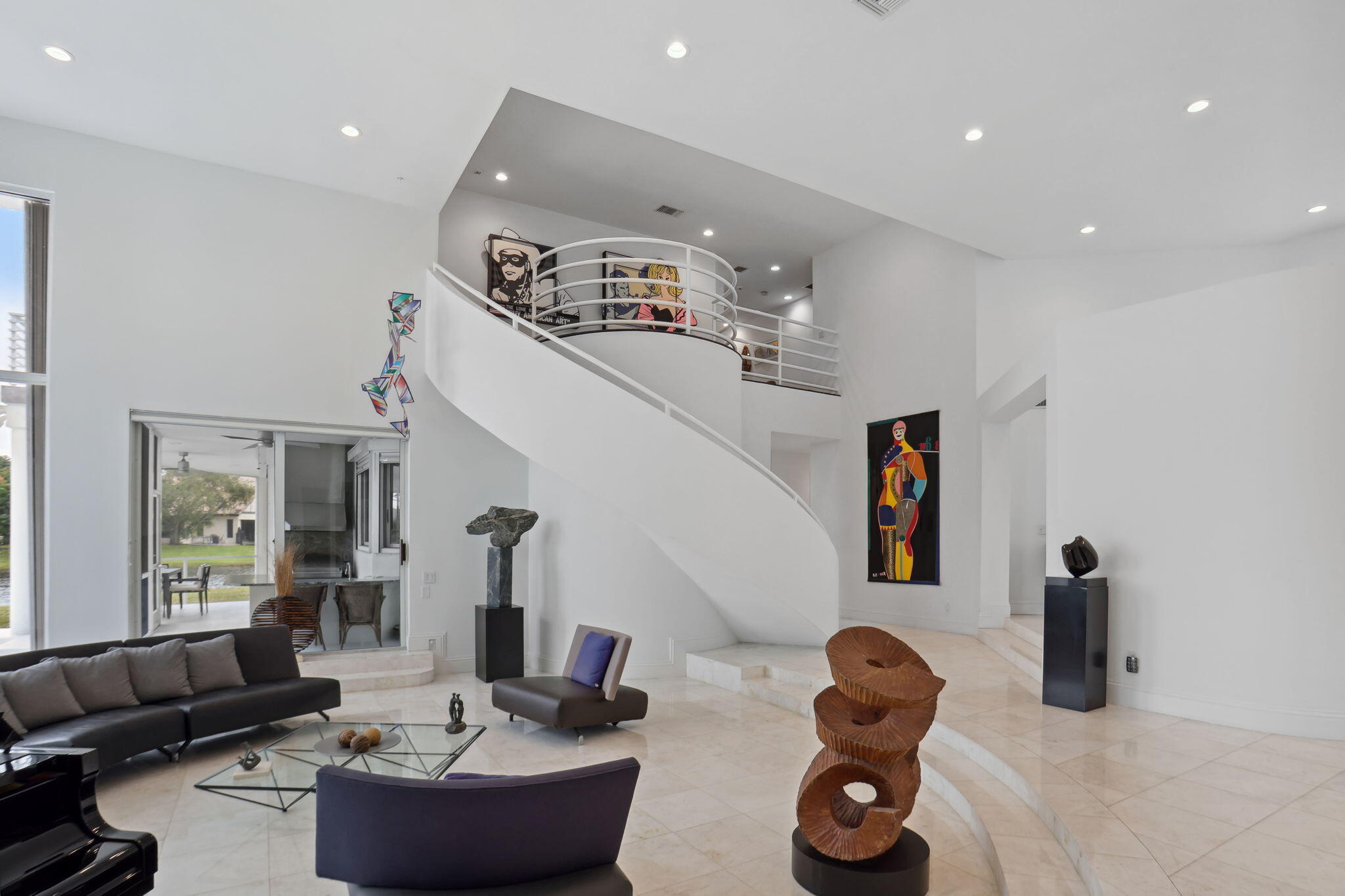 3205 St Charles Place Boca Raton, FL 33434 - Photo 21 of 84 Spiral staircase