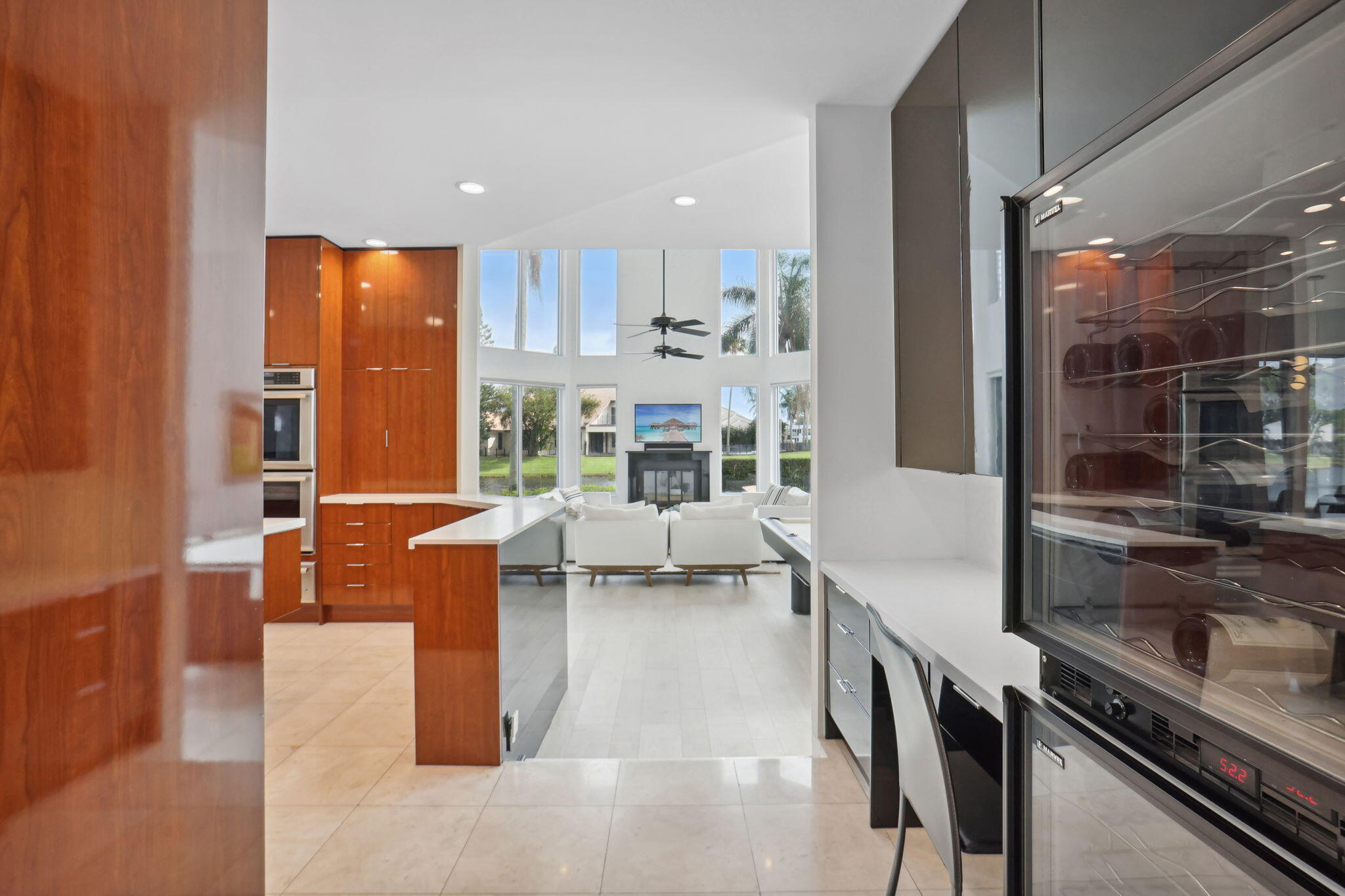 3205 St Charles Place Boca Raton, FL 33434 - Photo 30 of 84 Kitchen to family room