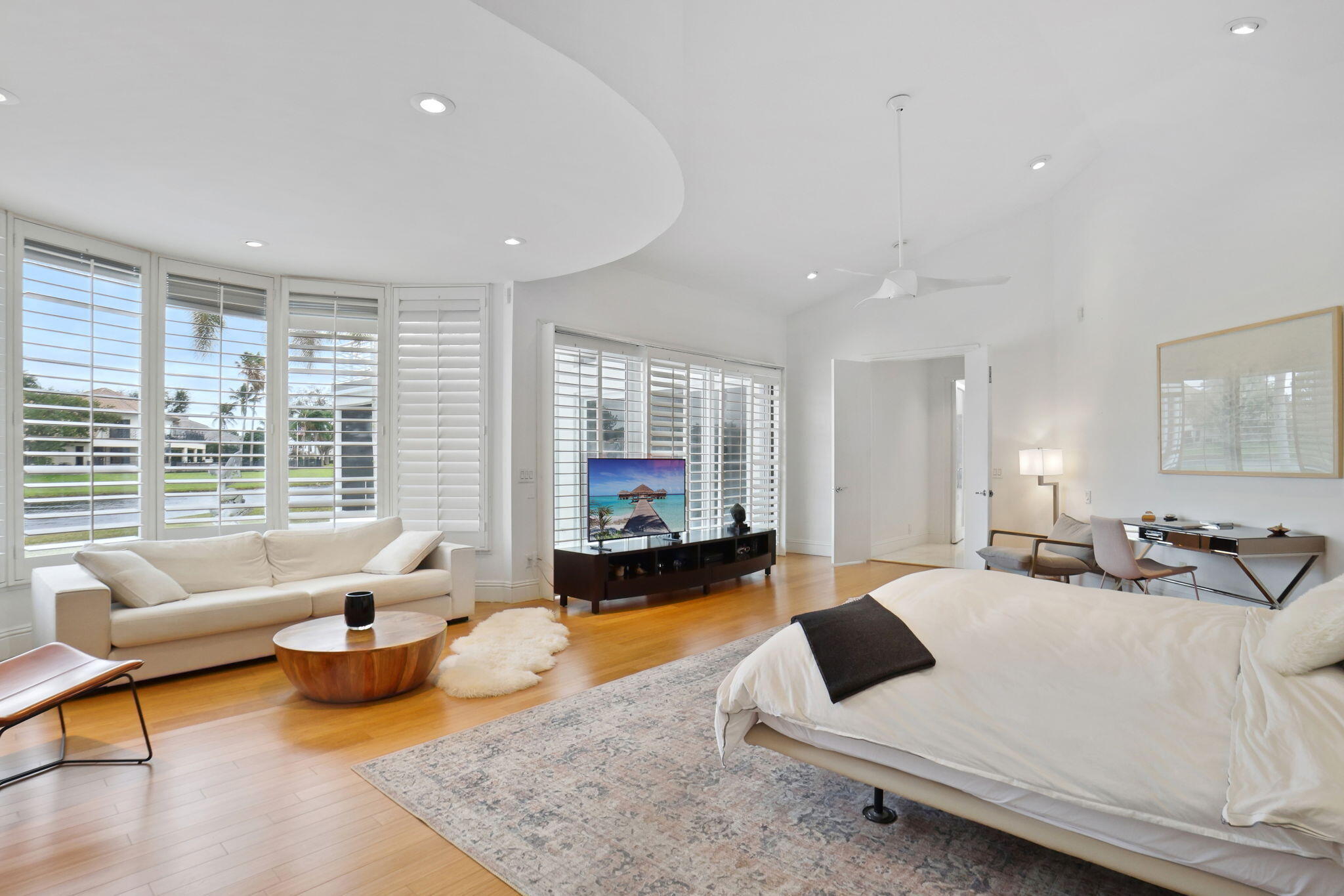 3205 St Charles Place Boca Raton, FL 33434 - Photo 44 of 84 Primary bedroom view of lake