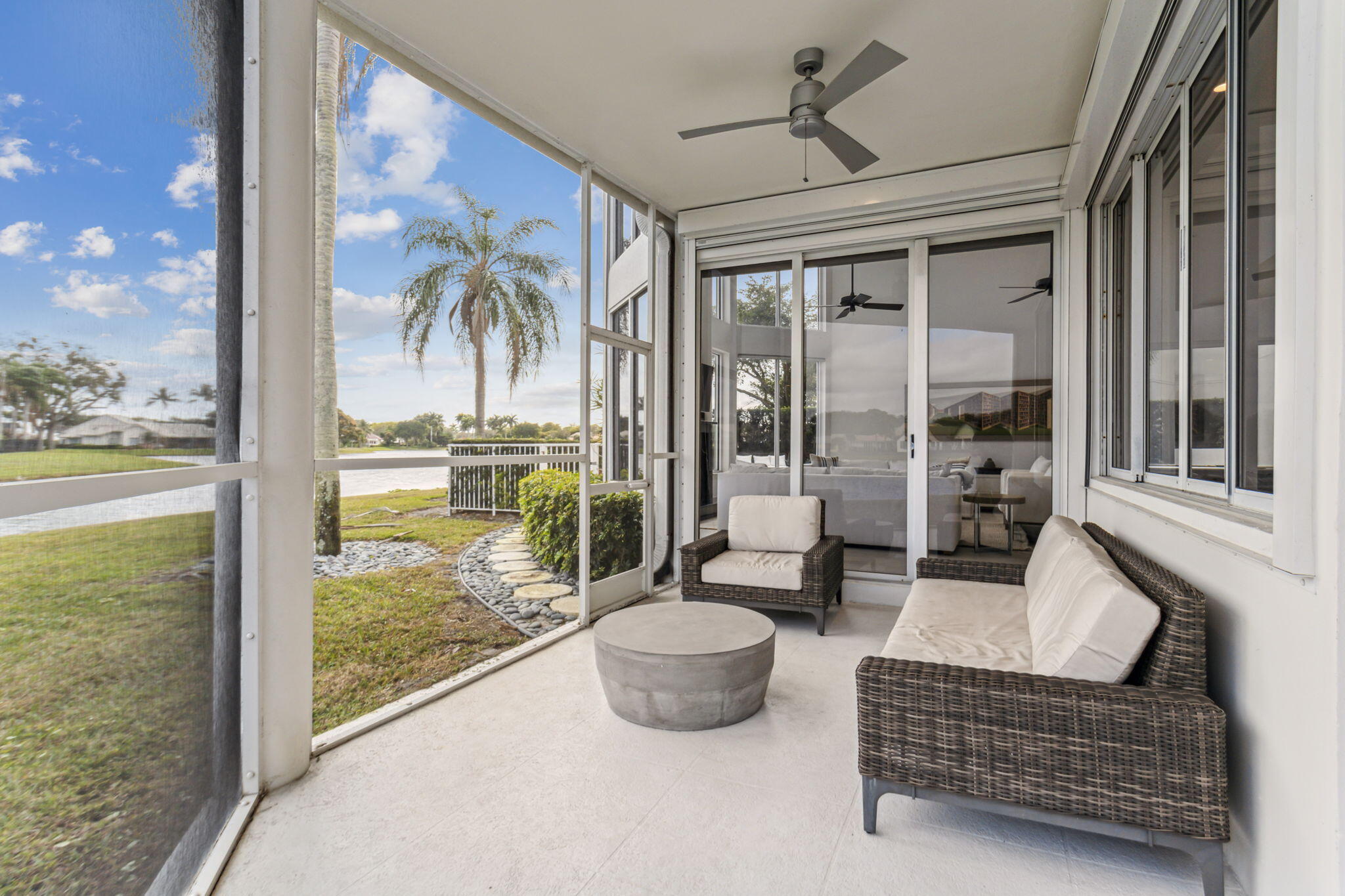 3205 St Charles Place Boca Raton, FL 33434 - Photo 60 of 84 Screened in patio 2