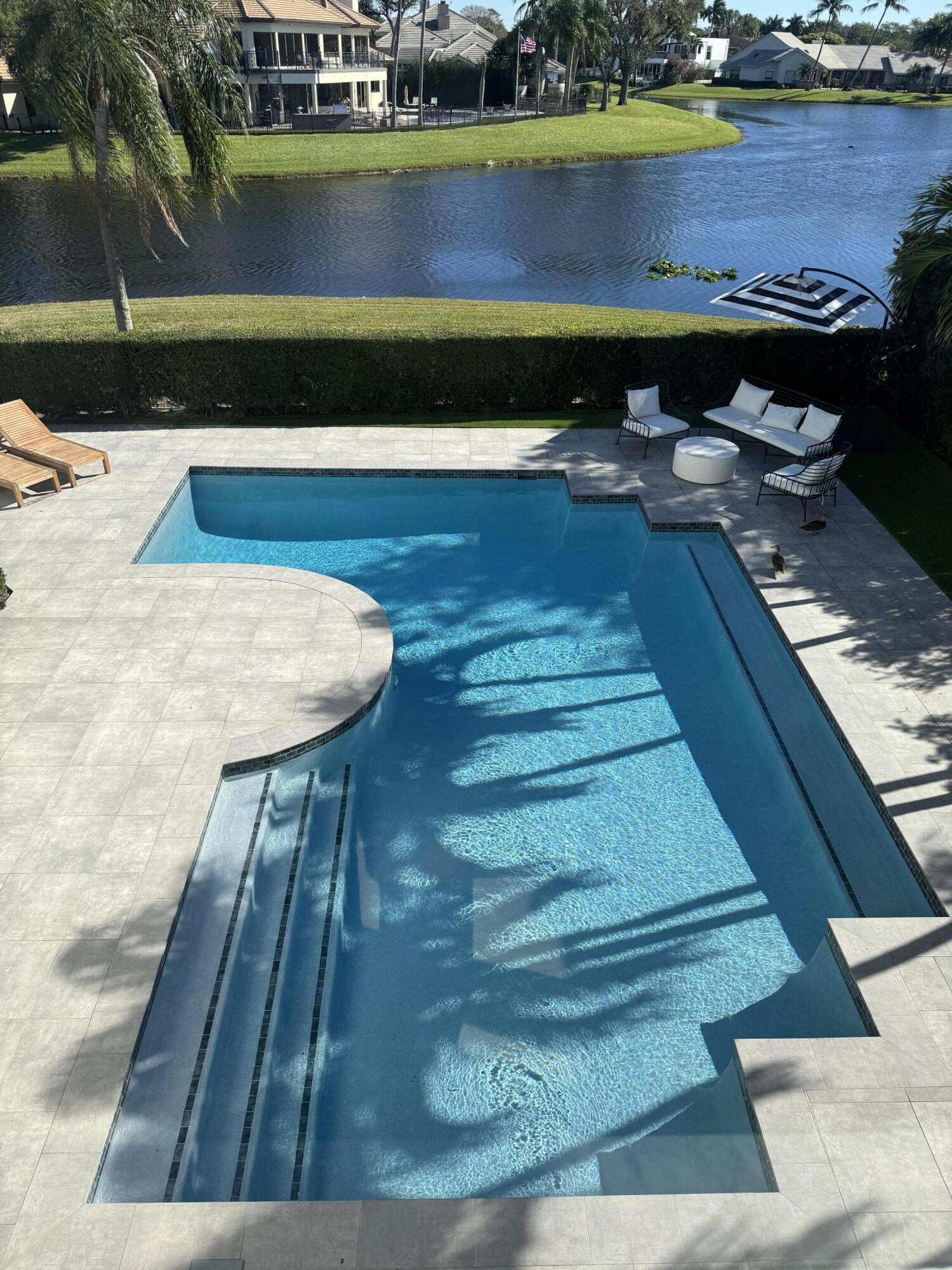 3205 St Charles Place Boca Raton, FL 33434 - Photo 84 of 84 Pool to lake view