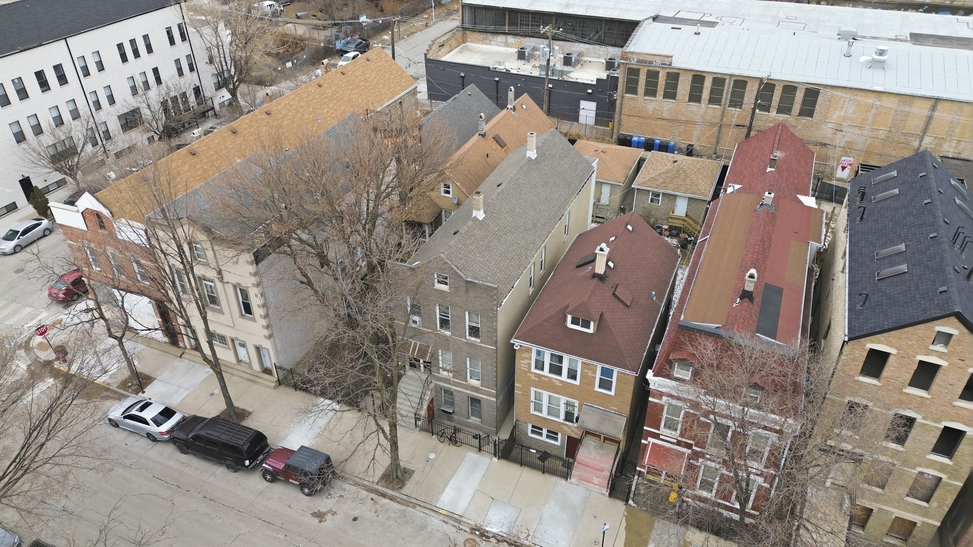 1852 West 17th Street Chicago, IL 60608 - Photo 7 of 19 top view of a house with a yard