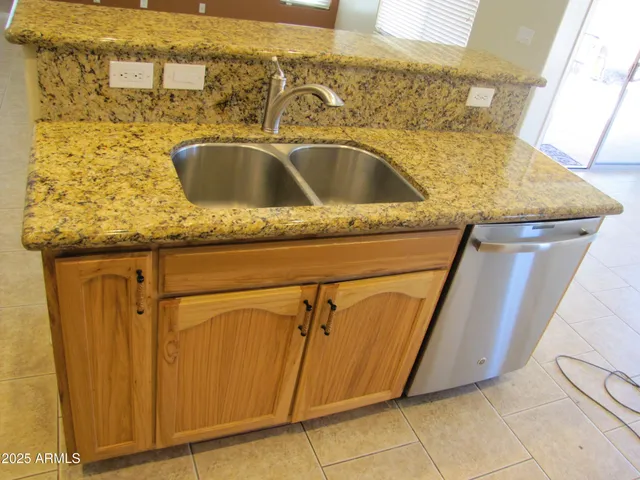 a close view of sink and tap