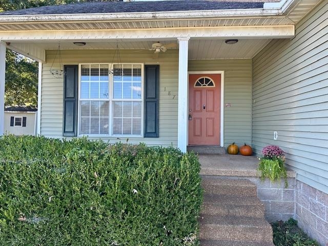 187 Collins Street Ripley, TN 38063 - Photo 1 of 39 a front view of a house with potted plants