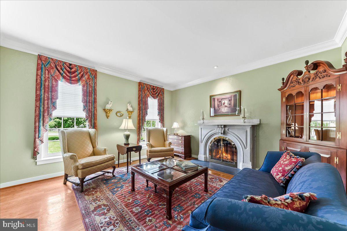 7 Bolingbroke Road West Chester, PA 19382 - Photo 6 of 86 Charming living room with classic elegance.