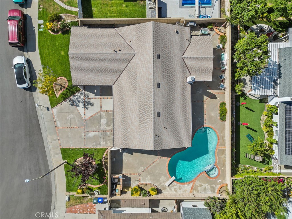 25536 Old Course Way Valencia, CA 91355 - Photo 4 of 37 an aerial view of multiple house with outdoor space
