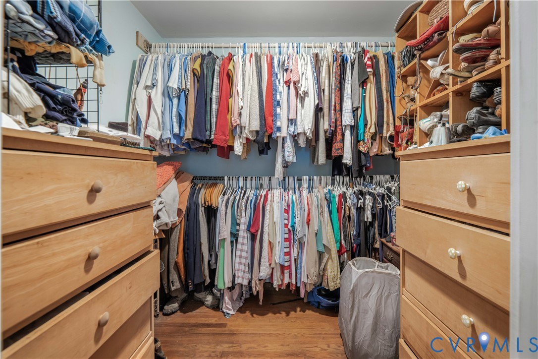 6243 Studley Road Mechanicsville, VA 23116 - Photo 23 of 65 a view of walk in closet with clothes