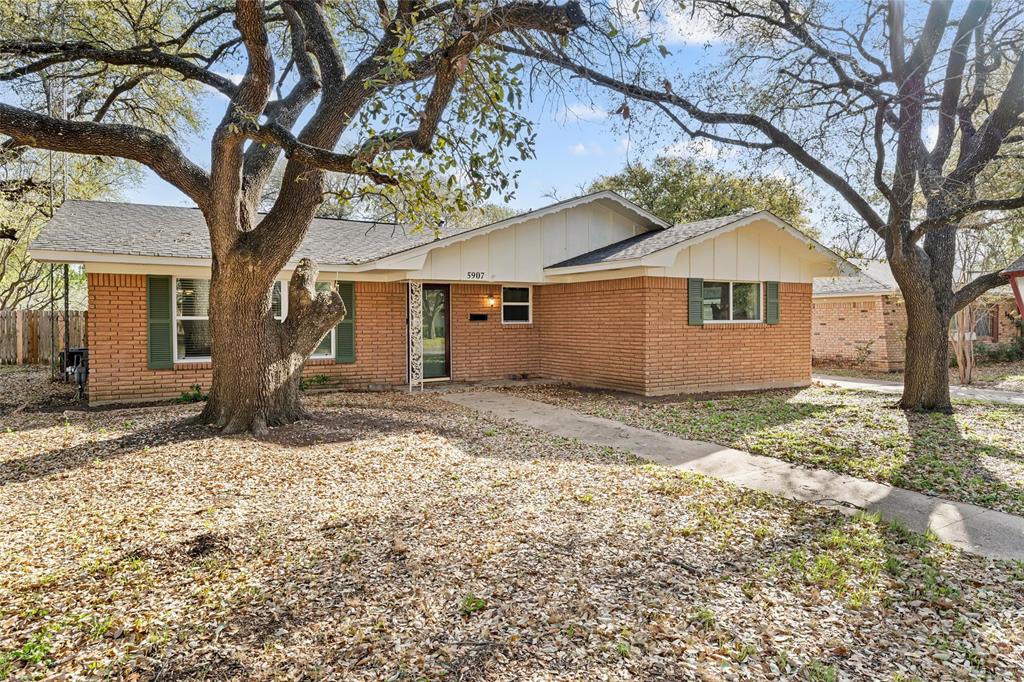 5907 Caldwell Street Waco, TX 76710 - Photo 2 of 22 a house with a tree in front of it