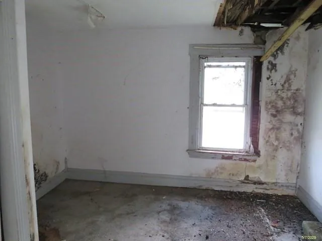 a view of a room with window