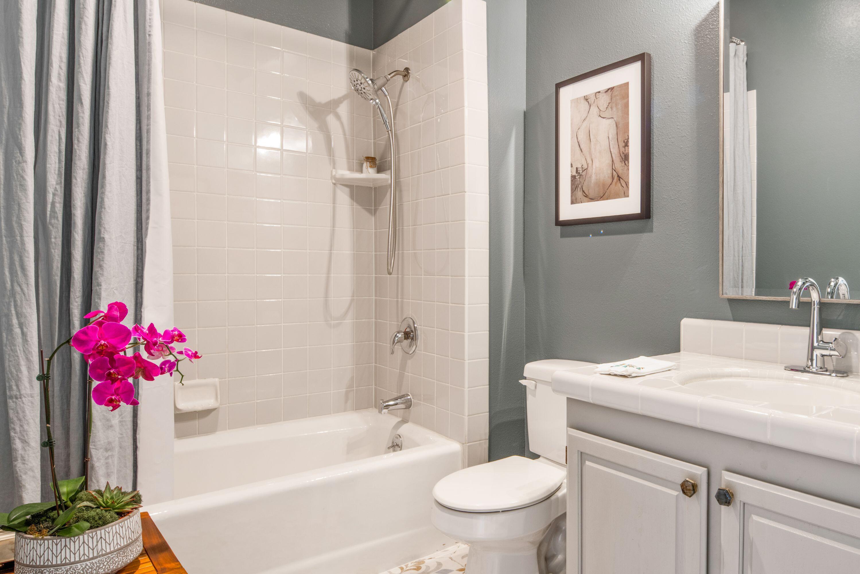 81 Depot Road Santa Barbara, CA 93108 - Photo 12 of 21 a bathroom with a sink toilet and shower