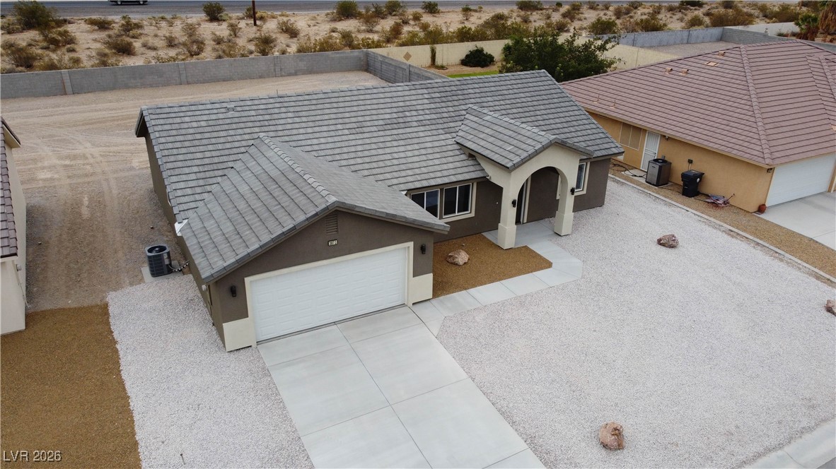 3871 North Mayfield Ranch Road Pahrump, NV 89060 - Photo 30 of 33 View of the House from an Ariel View