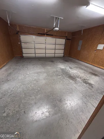 a view of a room with a cabinet