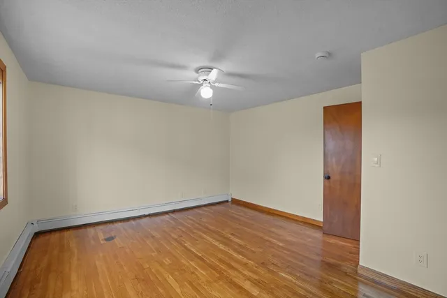 wooden floor in an empty room