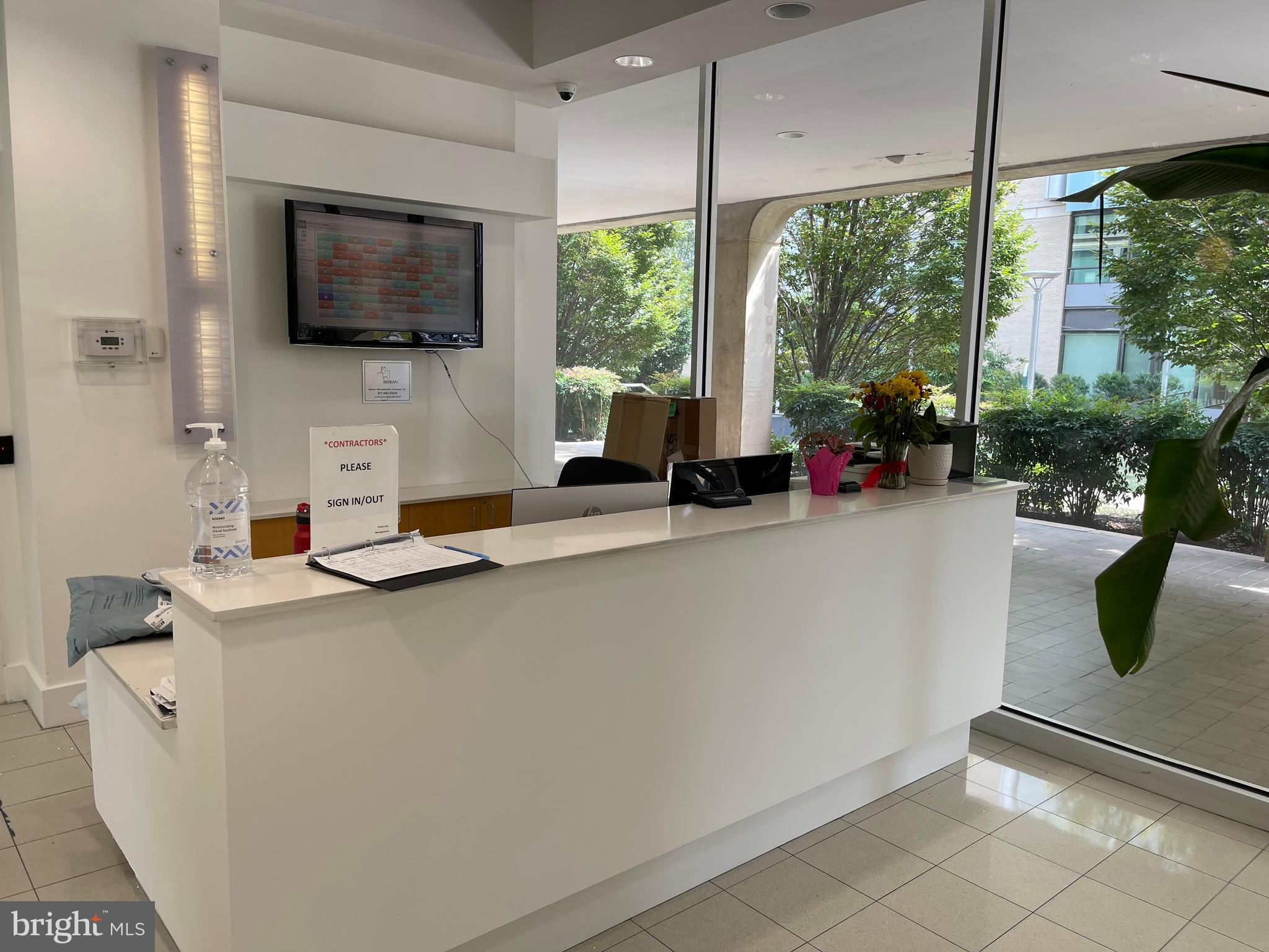 1101 3rd Street Southwest, Unit 104 Washington, DC 20024 - Photo 28 of 66 Concierge Desk