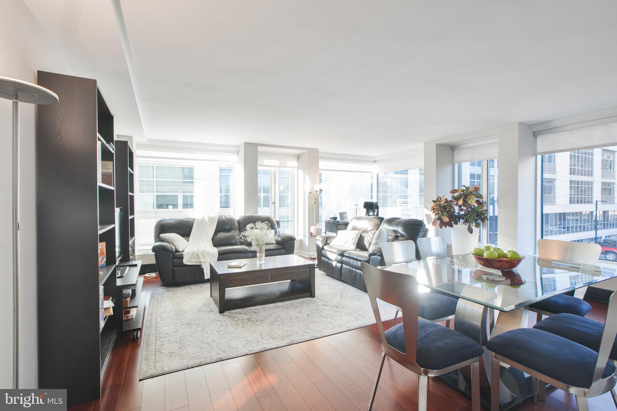 1101 3rd Street Southwest, Unit 104 Washington, DC 20024 - Photo 9 of 66 Living/Dining Area