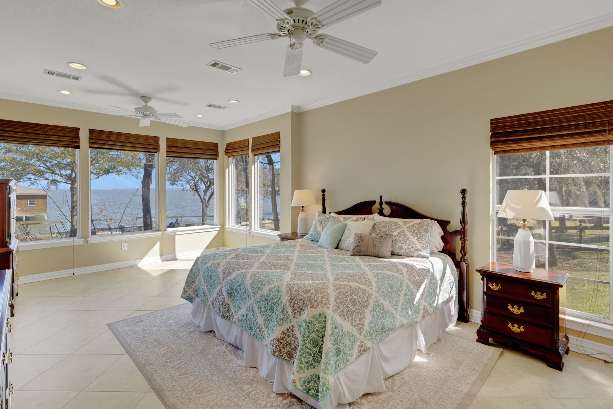 290 Harbor Run Drive Coldspring, TX 77331 - Photo 26 of 42 Guest bedroom overlooking the lake