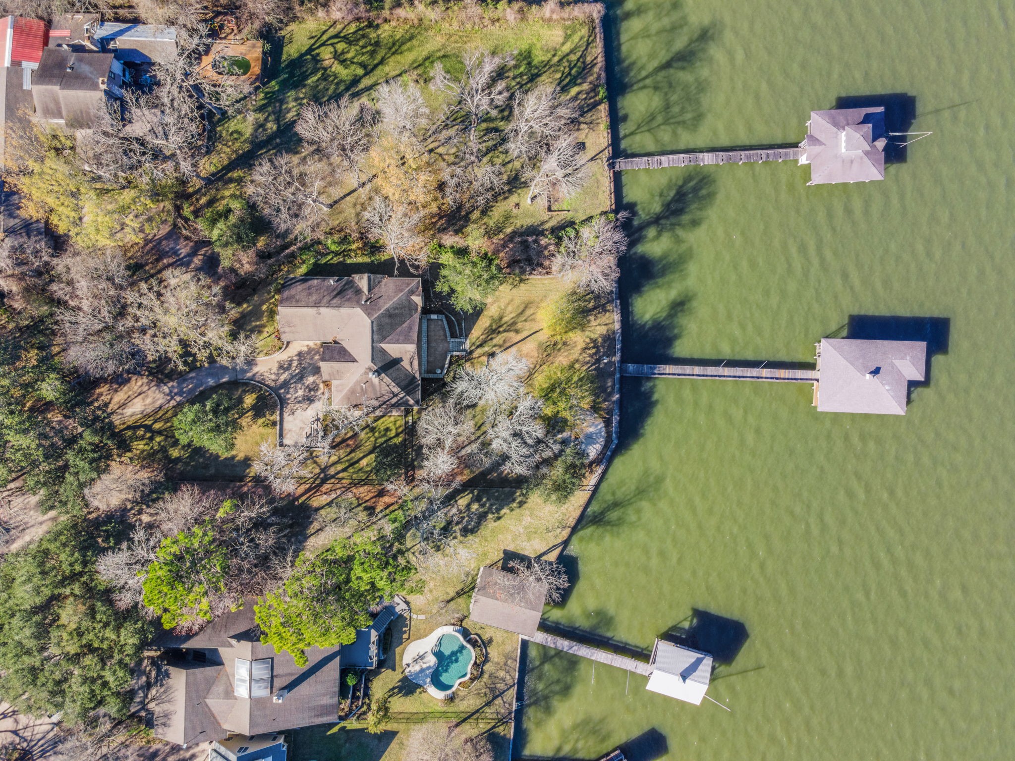 290 Harbor Run Drive Coldspring, TX 77331 - Photo 37 of 42 Nestled amongst the trees, the home provides a serene setting