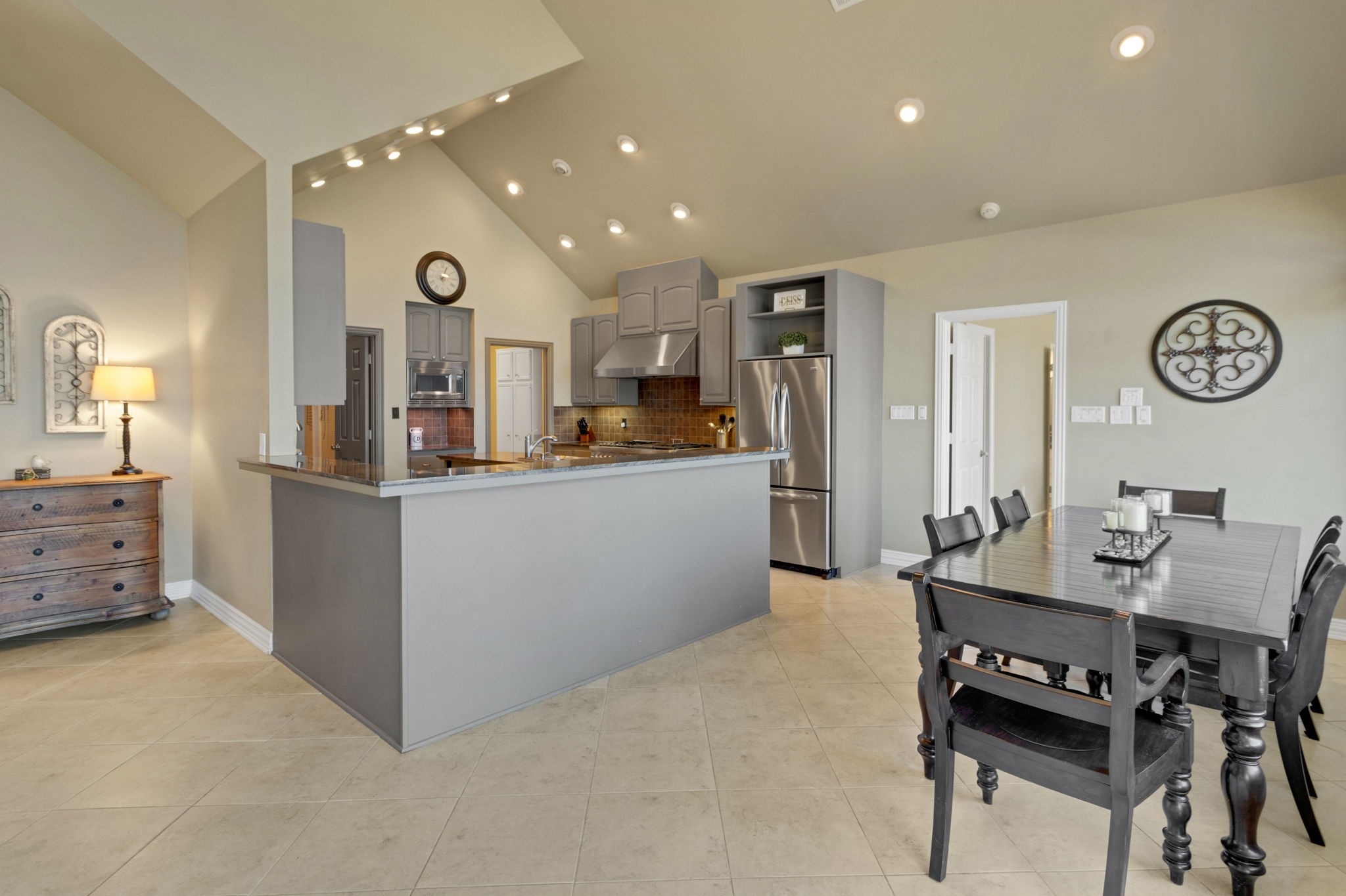 290 Harbor Run Drive Coldspring, TX 77331 - Photo 9 of 42 Tile flooring throughout the home - perfect for lake living