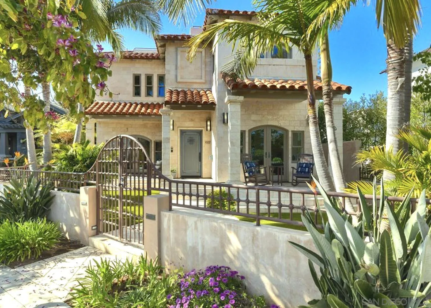 1022 G Coronado, CA 92118 - Photo 2 of 29 a front view of a house with a garden